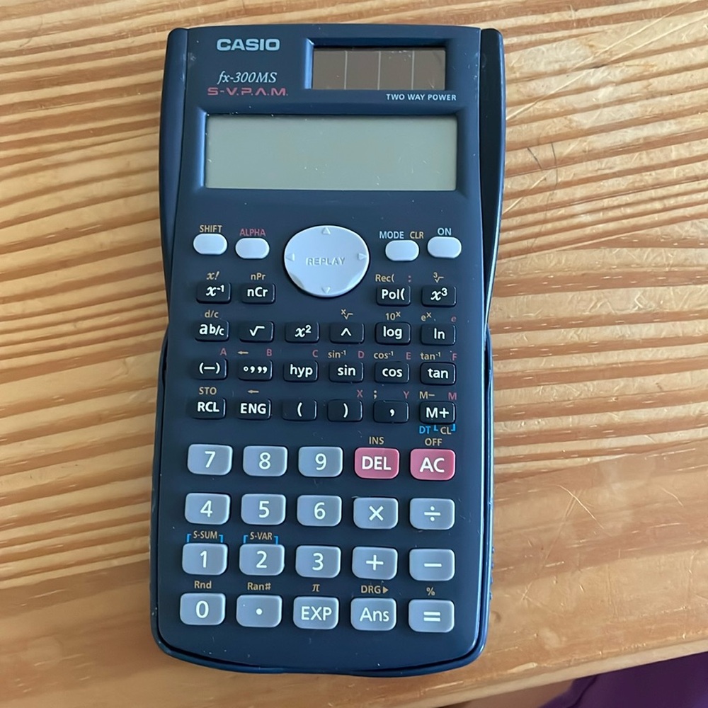 Casio fx-300MS calculator